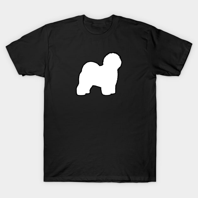 Old English Sheepdog Silhouette T-Shirt by Coffee Squirrel